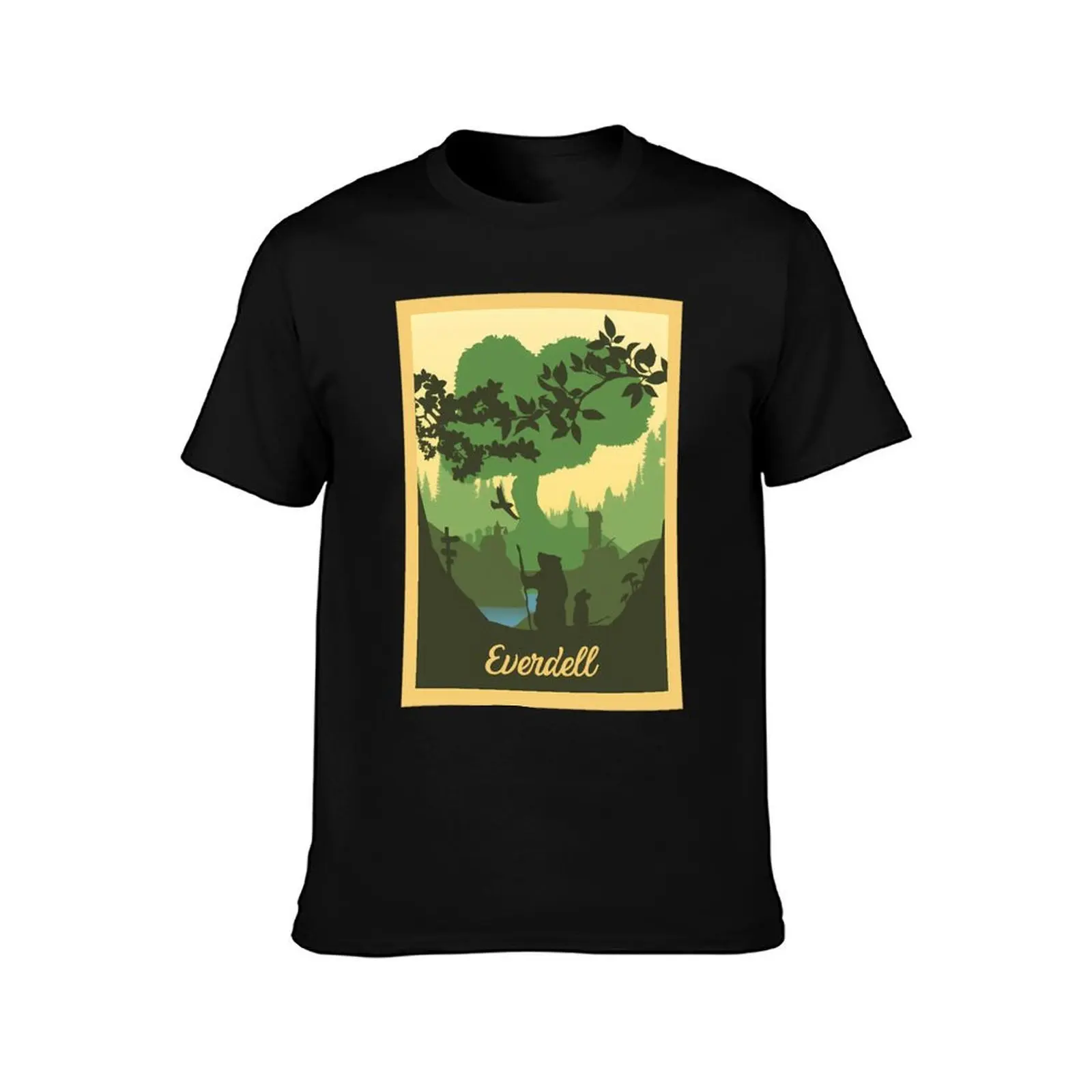 Everdell - Board Games - Minimalist Travel Poster Style - Board Game Art (Authorised) \t\t\t\t\t\t T-Shirt