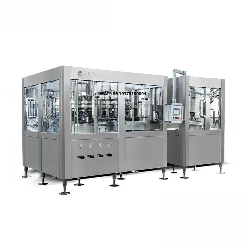 Línea de Producción para Llenado de Latas de Cerveza, Máquina Enlatadora de Bebidas Carbonatadas