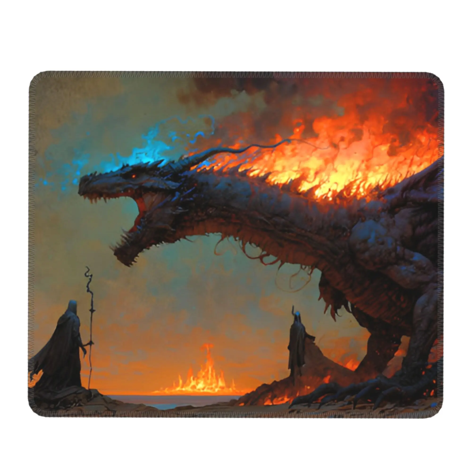 

Flying Dragon Anime Mouse Pad Custom DIY Rubber Mousepad For Notebook Computer Comfort Fashion Great Quality Mouse Mats