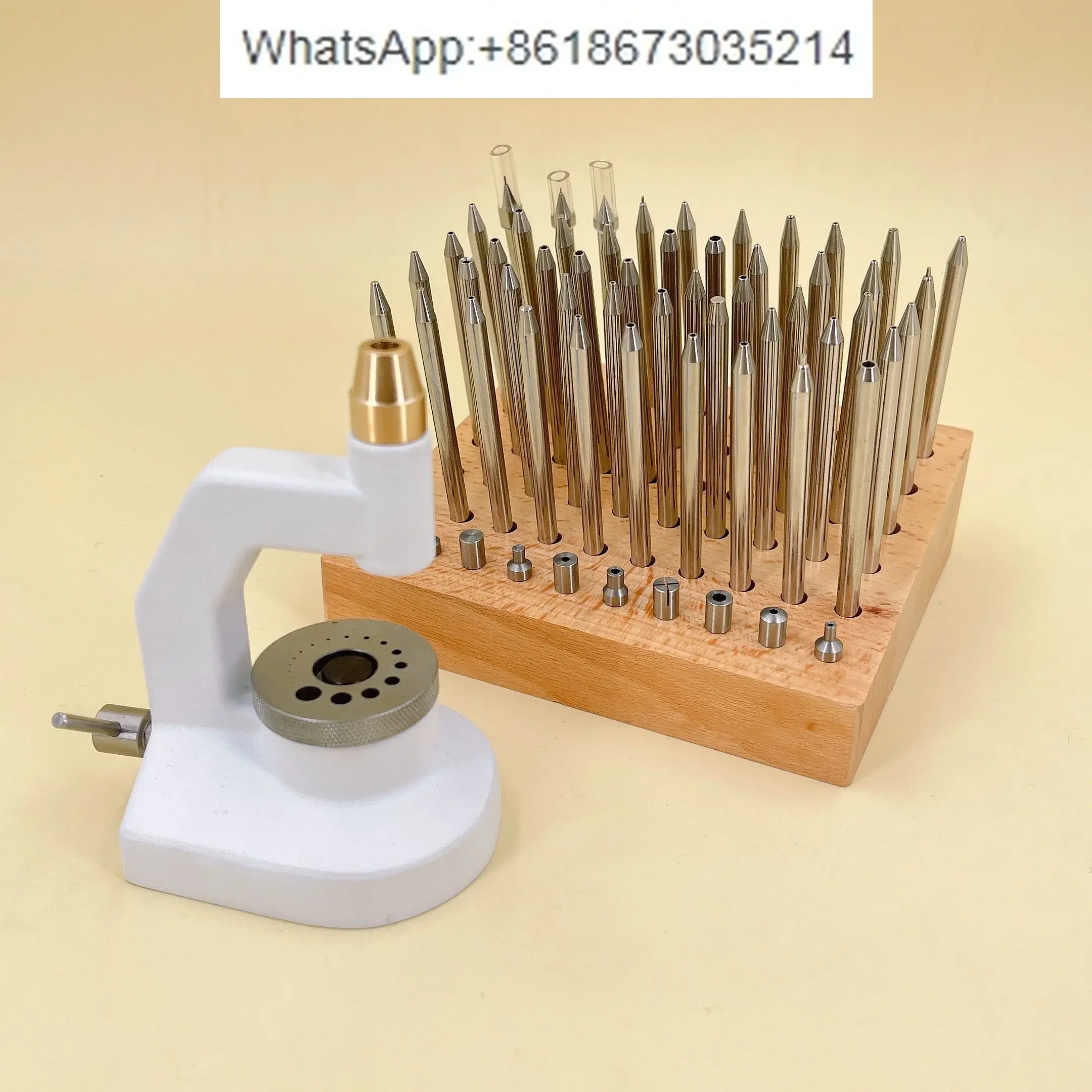 60pcs Watch Repair Tool Kit 5285 Pins Domestic Use - Band Link Pliers Spring Bar Wrench Set for Clockwork Watch Maintenance
