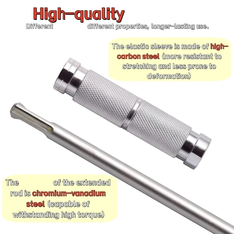 drilling-extension-rod-extension-adapter-26cm-for-tight-access-use