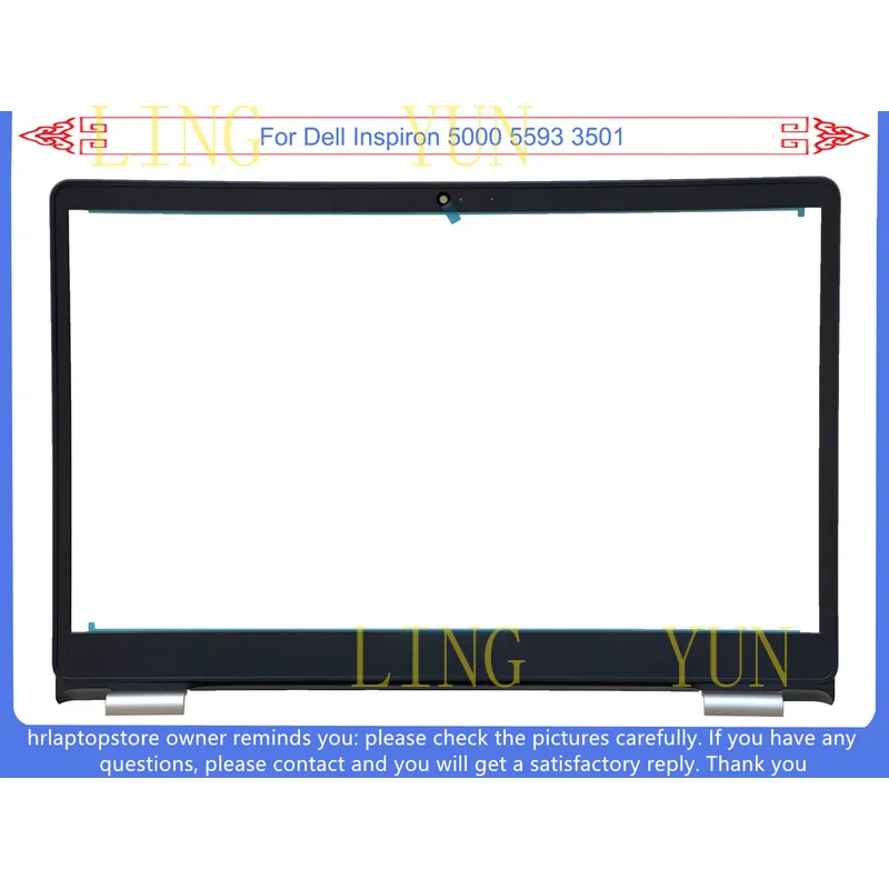 Z New For Dell Inspiron 5000 5593 3501 Lcd Front Bezel Cover Frame B shell 0V2CHP