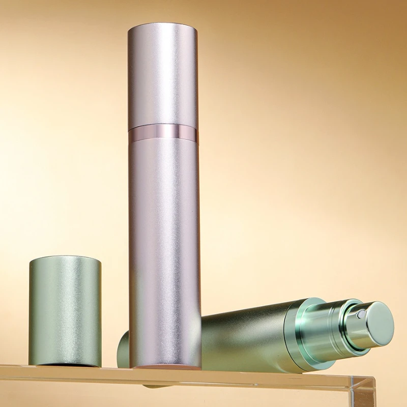 5/10ML Mini Portable Bottom-Filling Pump Perfume Refillable Spray Bottle Empty Cosmetic Containers Travel Atomizer Bottle