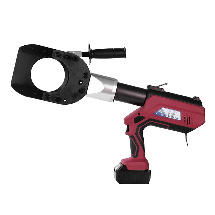 

ECT-105 LCD Hydraulic Armoured Cable Cutter Electric Battery Powered Cutting Tool