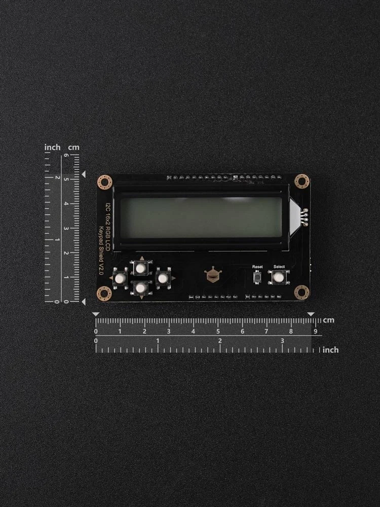 Compatible with Arduino 1602 RGB LCD display expansion board