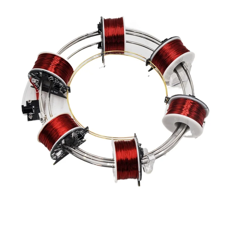 

Electromagnetic Ring Cyclotron Scientific Experiment Novel High-tech Toy Physics Self-made Electromagnetic Teaching Aids