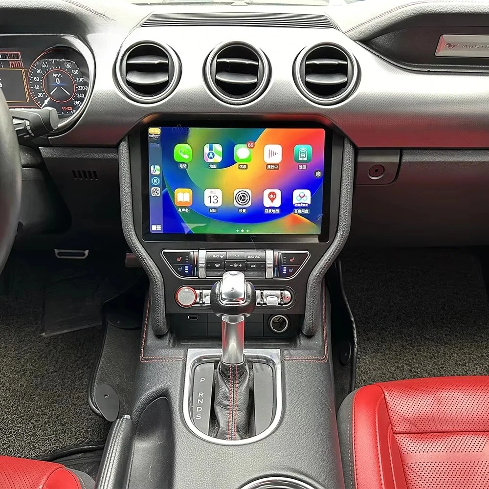 NaviHua NEW Design 11.5''  Stereo Navigation Android System Support WIFI Radio Video Youbute Playstore for  Mustang