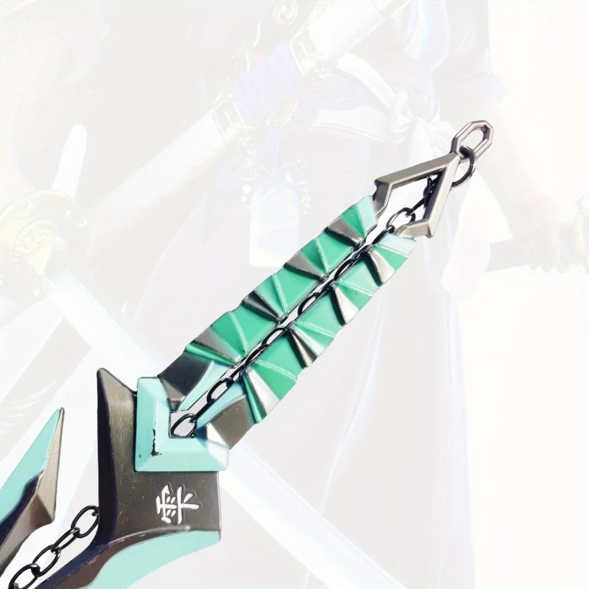 6.3인치 발로란트 쿠나이 메탈 카타나 검 일본 카타나 검 오리지널 사무라이 검 닌자 나이프 코스프레 액세서리 소품 장난감