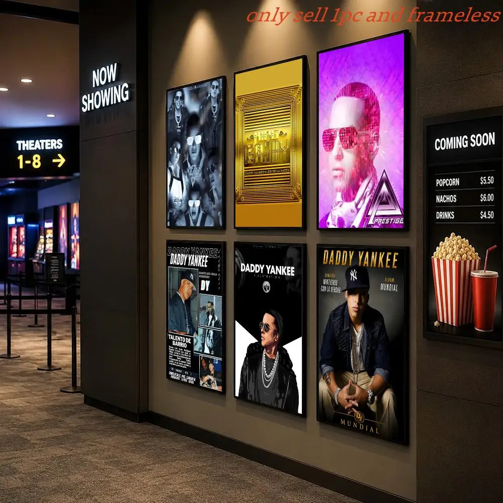 Rap Music Rock Singer D-Daddy YankeeS Poster Poster Painting Wall Art Pictures Living Room Home Decor