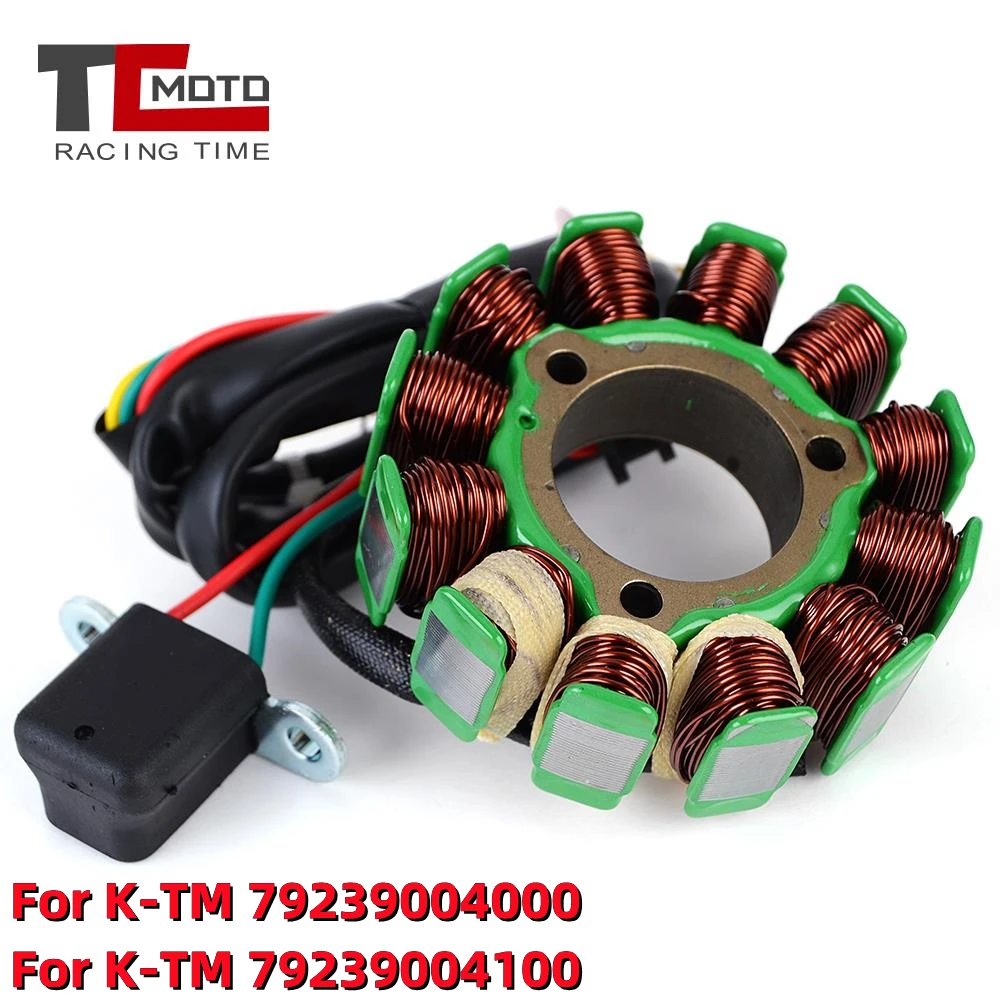 

Motorcycle Magneto Generator Stator Coil for KTM 250 450 SX-F XC-F Factory Edition SXF 350 250 450 XCF 77239004000 79239004100