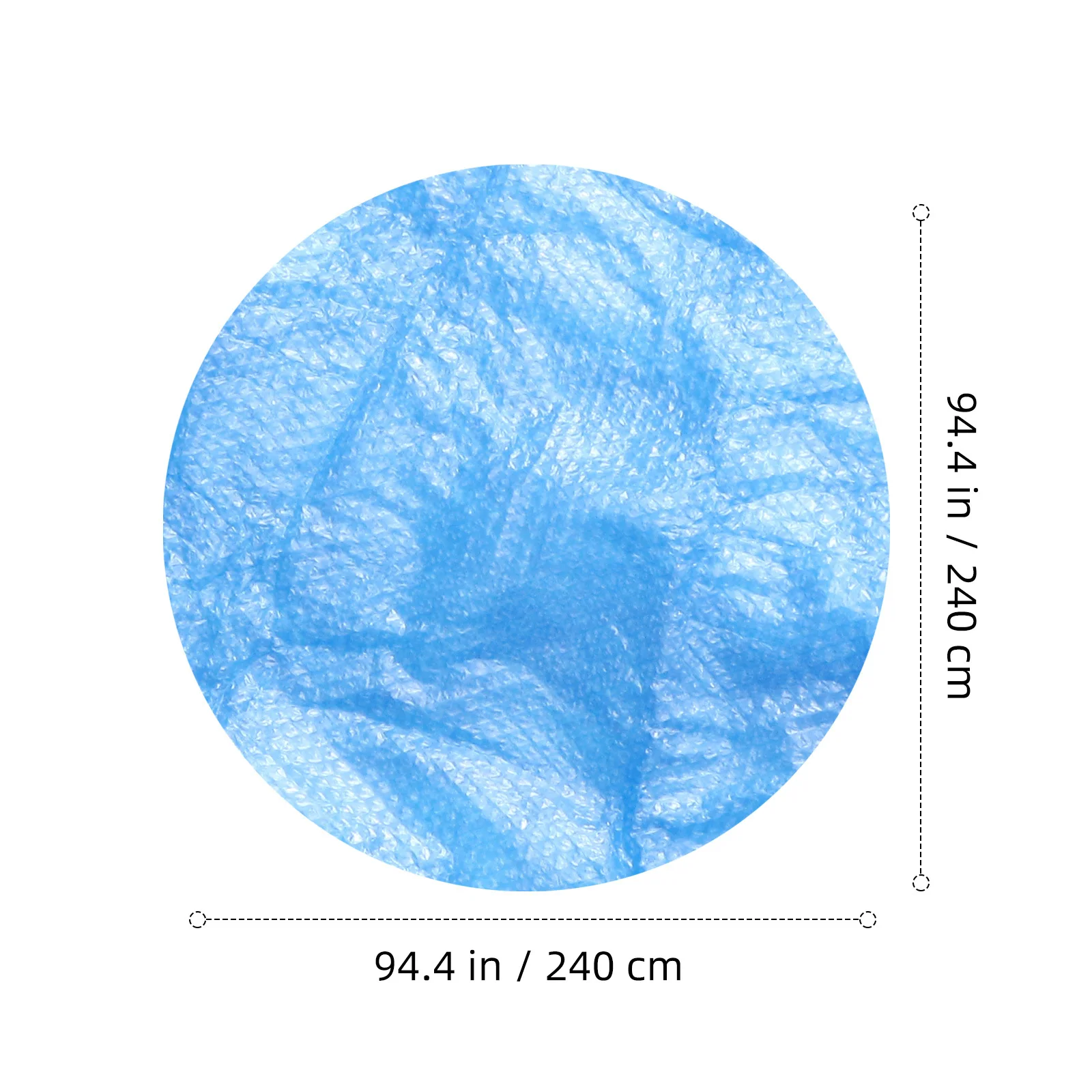 غطاء حمام السباحة، مادة متينة للحفاظ على الحرارة، تصميم قابل للطي، تخزين سهل، يقلل من التبخر، يحافظ على تنظيف الماء