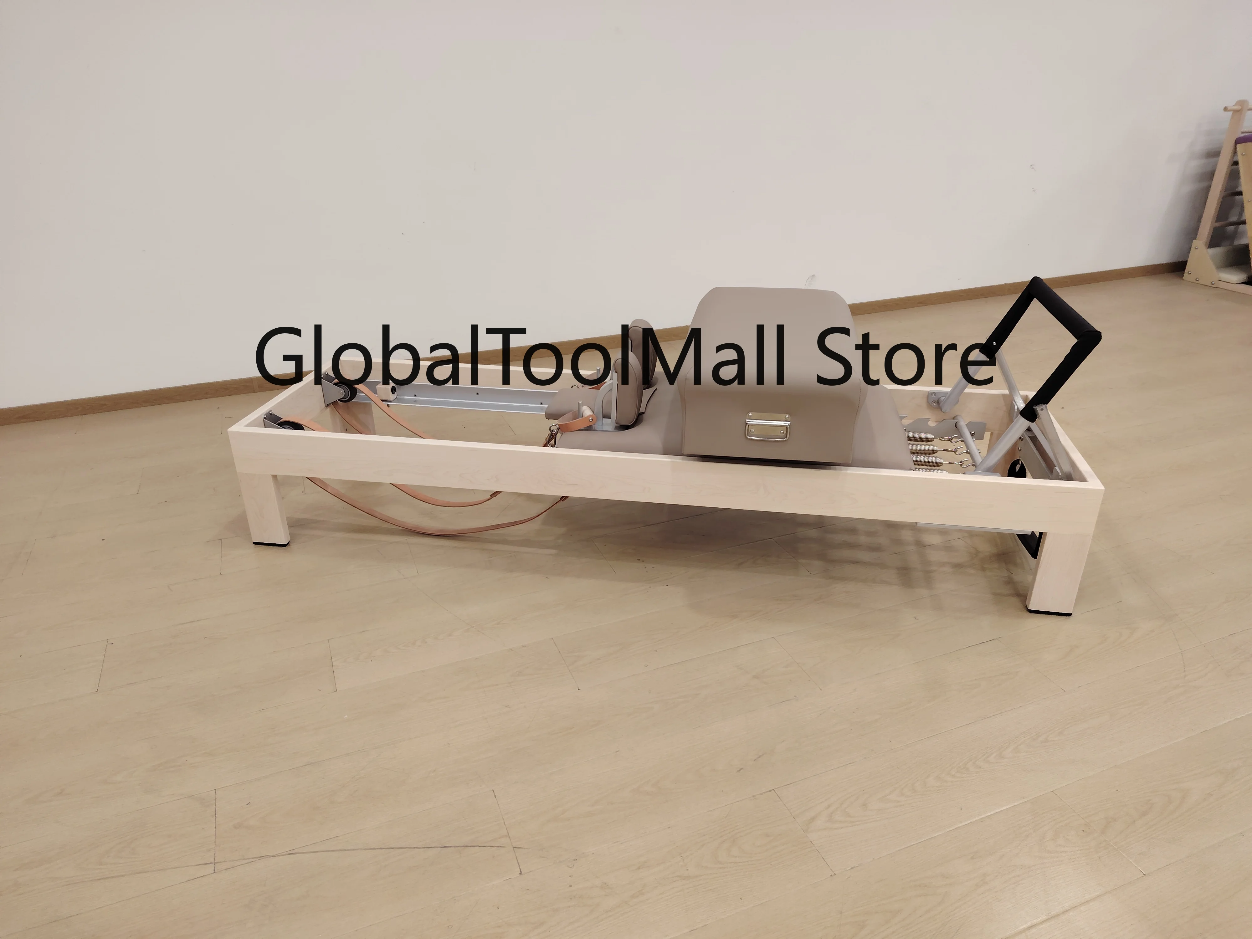 High-End 5 Pieces Classical Pilate Maple Wood Pilates Reformer Set