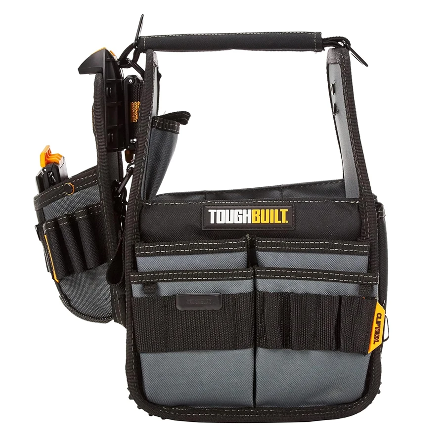 Imagem -04 - Toughbuilt Tote Pouch com Cliptech Tote Pouch Inclui Hubs Cliptech 31 Bolsos e Loops Tb-ct1808