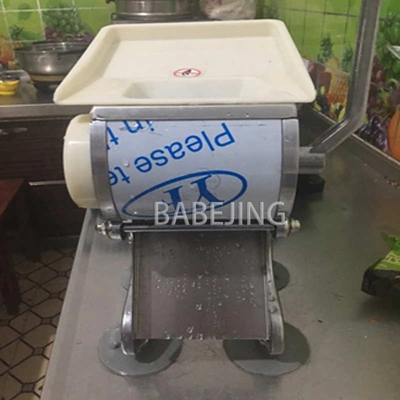 Hand Operated Fresh Meat Slicer Commercial Kitchen Small Tool Chicken Dicer for Home Use