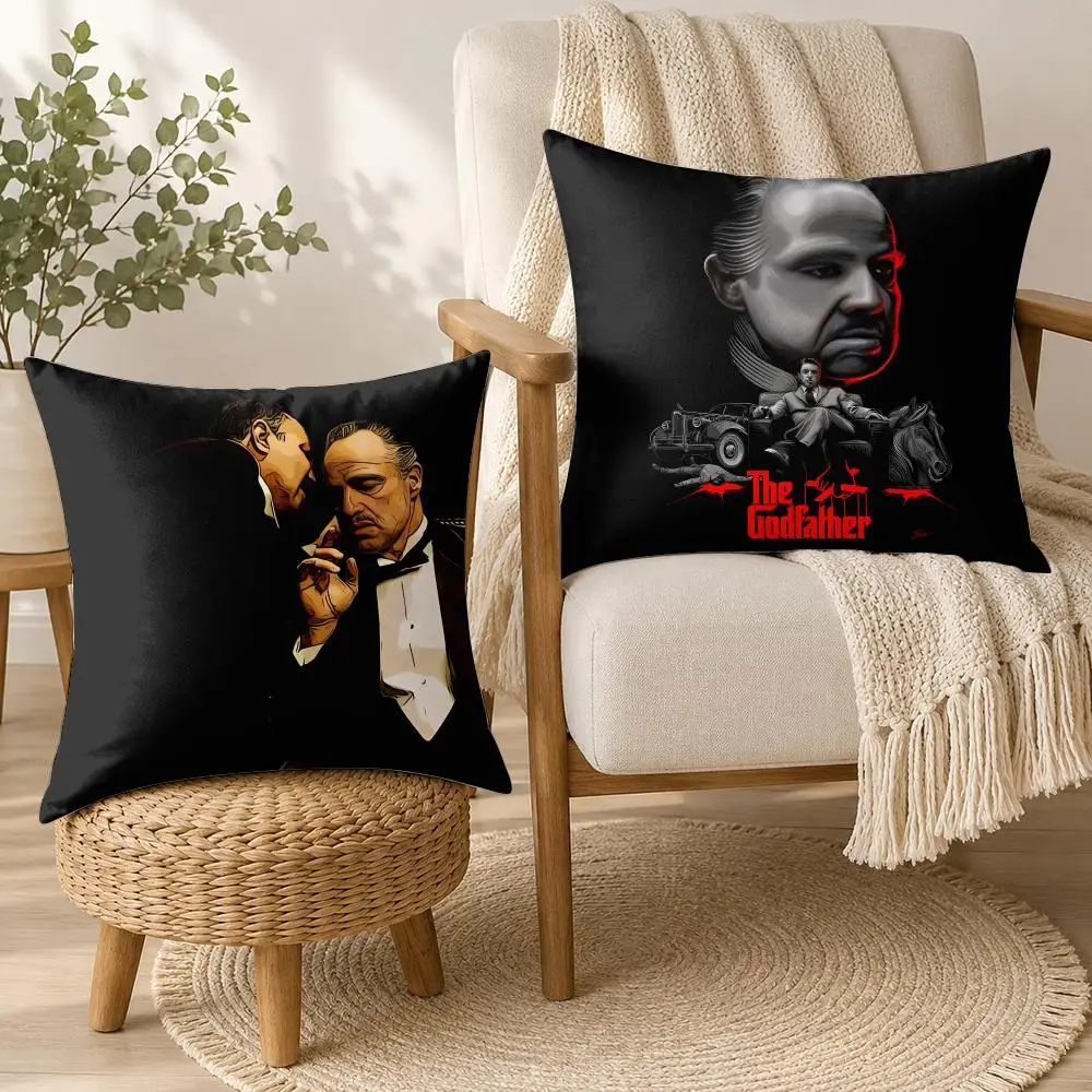The G-Godfather Movie Cushion Cover Square Decorative Throw Pillow 40x40cm For Sofa Bedroom Living Room Home Decor