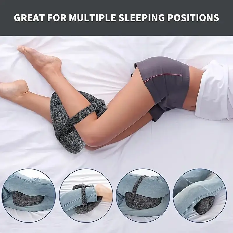 Body Memory Cotton Leg Pillow Home Foam Pillow Sleeping Orthopedic Sciatica Back Hip joint for Pain Relief Thigh Leg Pad Cushion