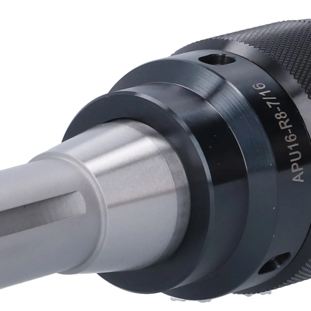 R8 Taper Keyless Drill Chuck Straight Shank 7/16