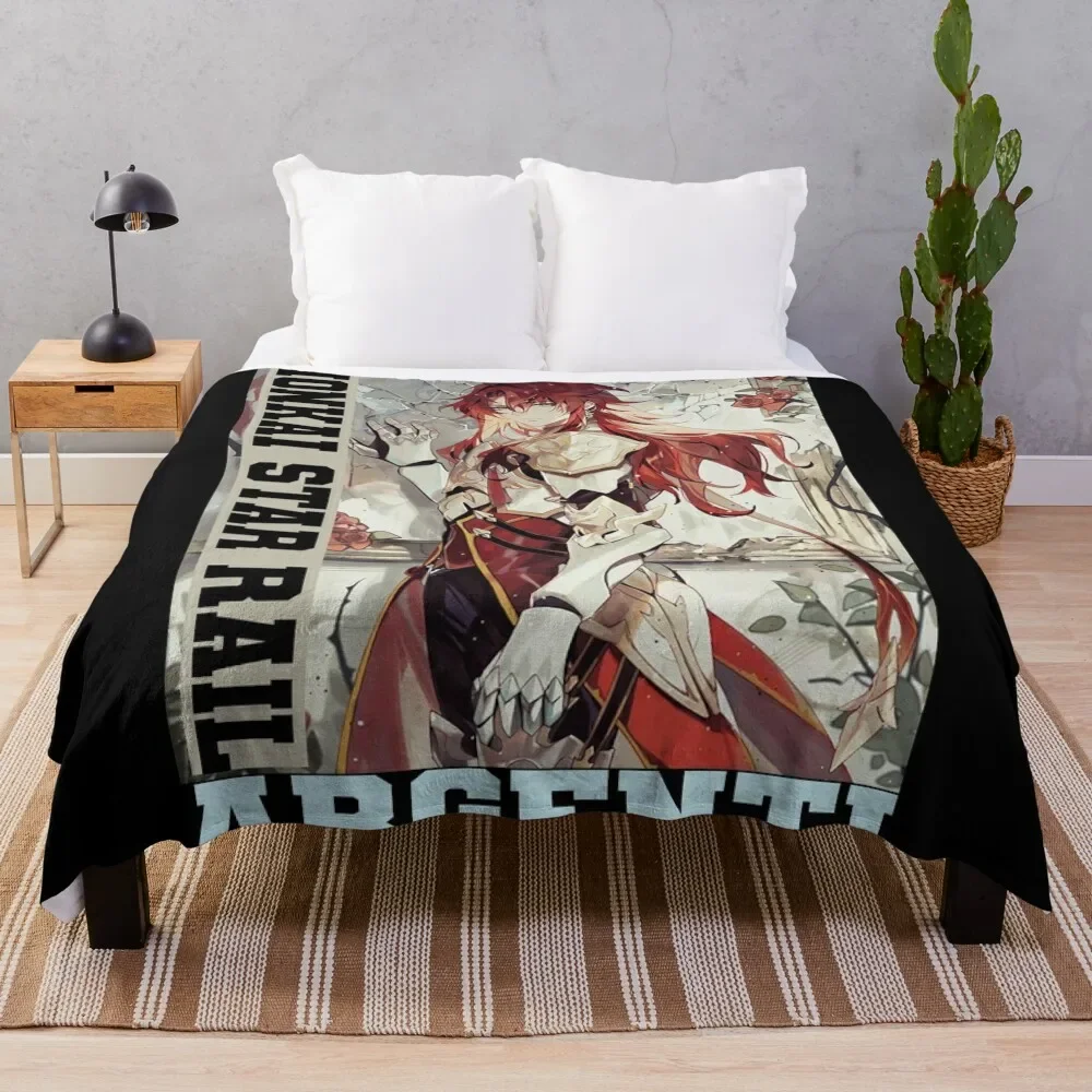 

Argenti - Honkai Star Rail Throw Blanket Warm Cozy Throw Blanket for Living Room Couch