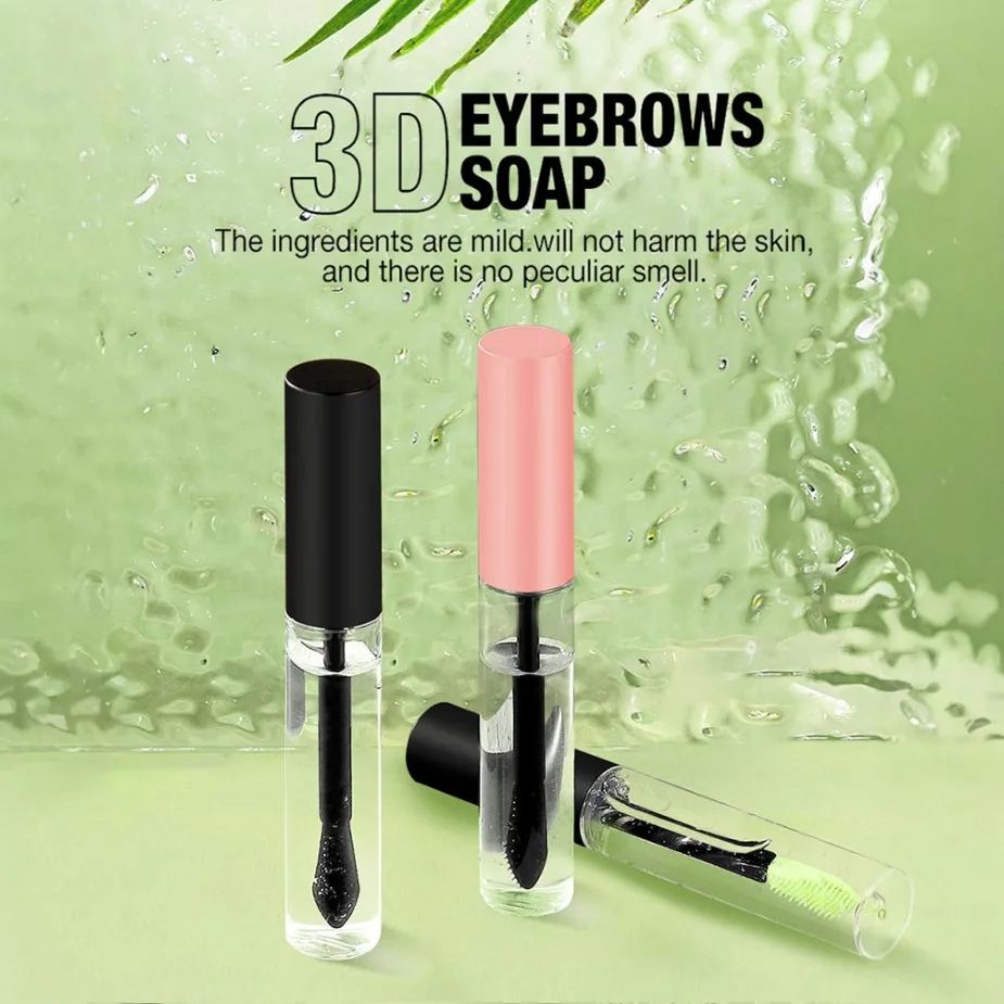 Private Label Vegan Makeup Wholesale Eyebrow Styling Gel Clear Hold Long Lasting Waterproof Cruelty Free Custom Logo Eye brow