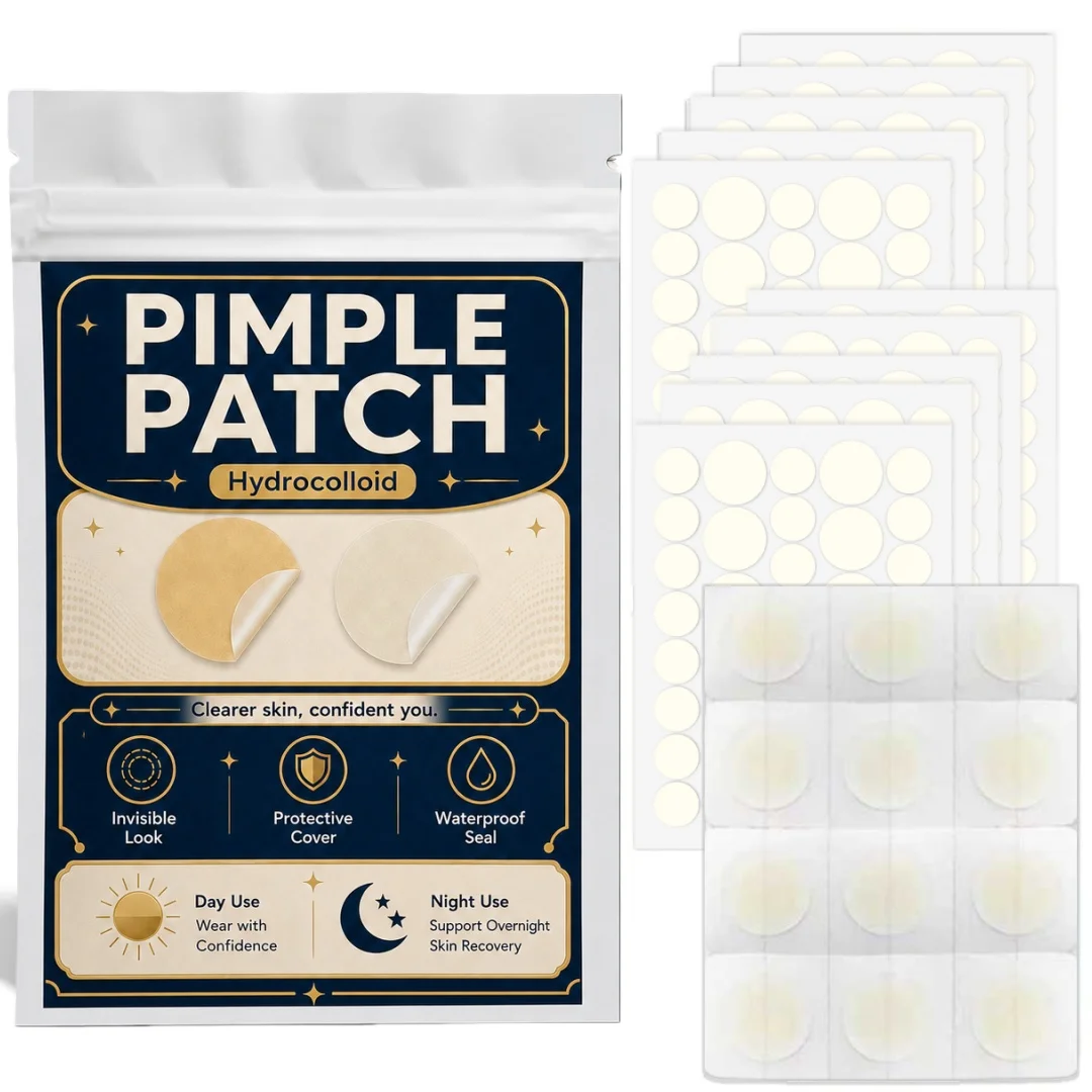 720 pieces of hydrogel patches - free of fragrance and alcohol, suitable for both daytime and nighttime use