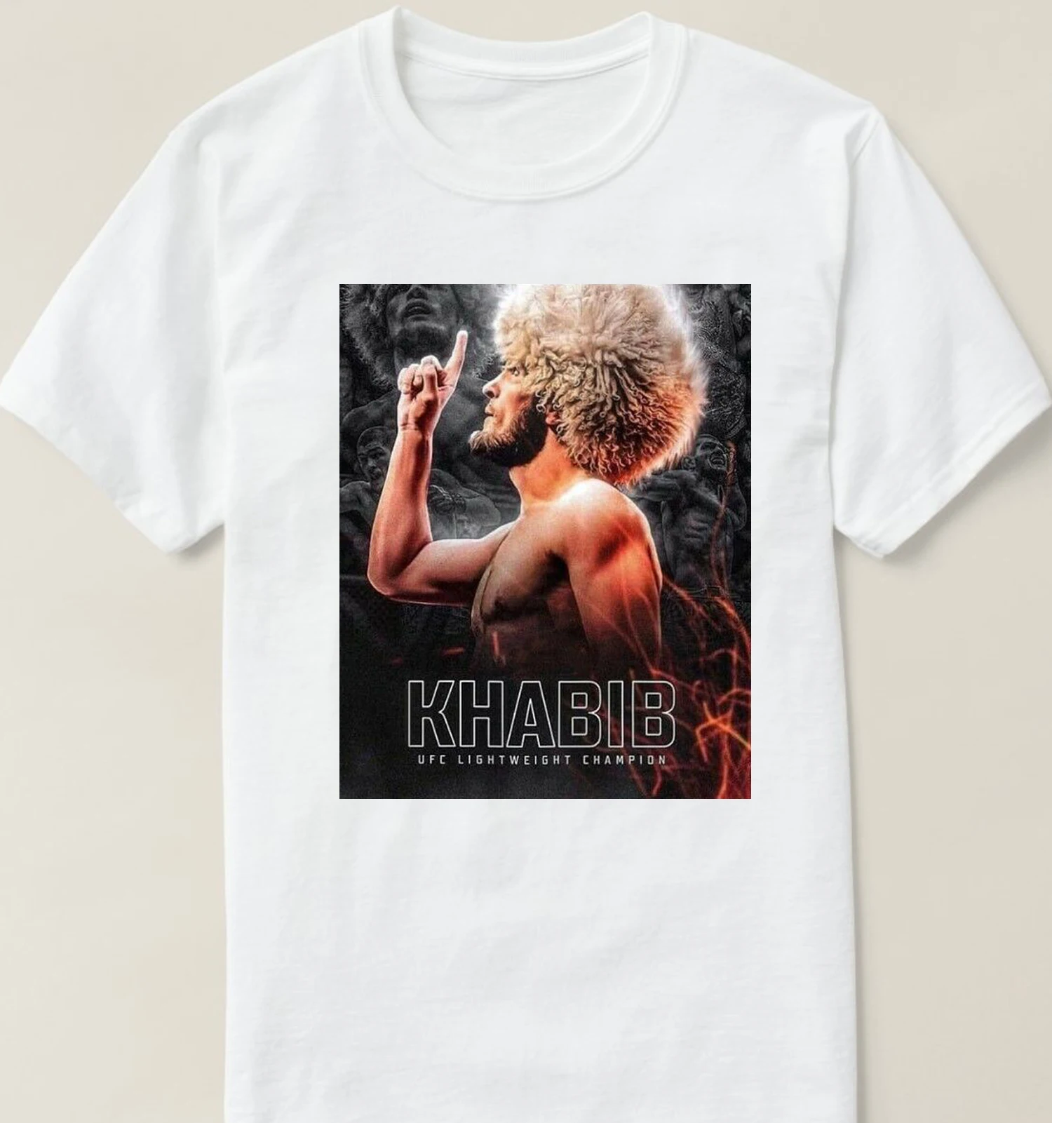 Dagestan Khabib Nurmagomedov MMA Fighters T-Shirt. Premium Cotton Short Sleeve O-Neck Mens T Shirt New S-3XL