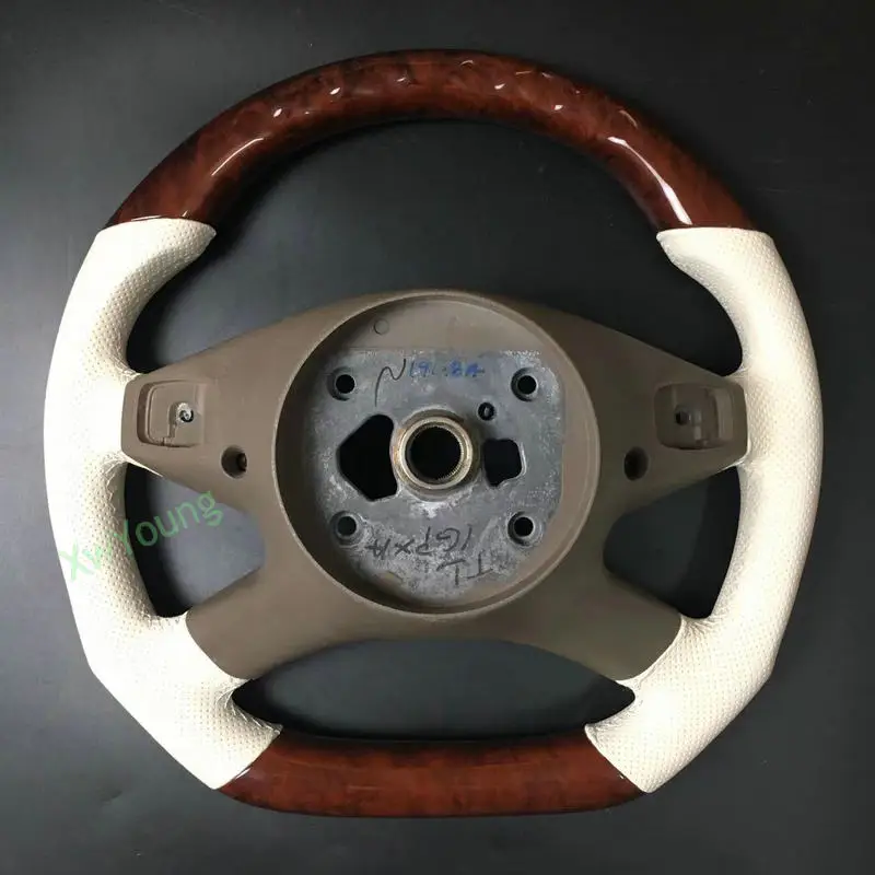 For Mercedes-benz W164 W251 ML350 ML500 B200 100% Real Carbon Fiber + Leather Steering Wheel