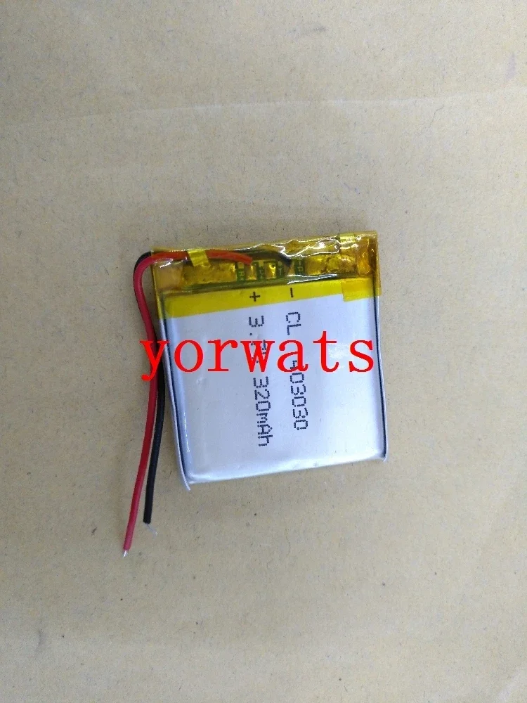 بطارية ليثيوم أيون بوليمر 3.7 فولت جديدة ساخنة قابلة لإعادة الشحن 403030   320 مللي أمبير البيع المباشر