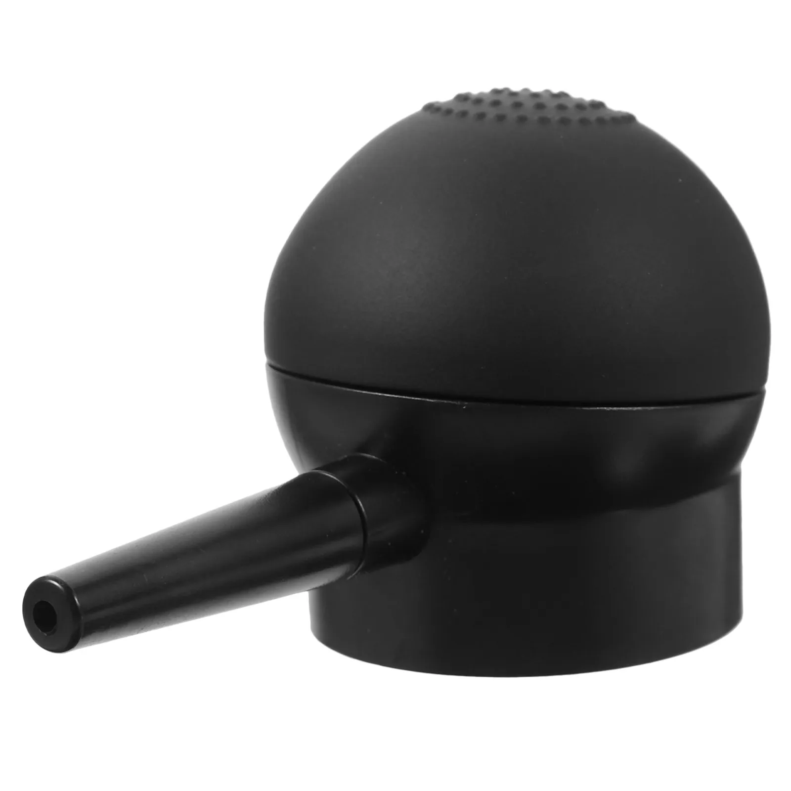 1Pcs Hair Building Fibers Spray Nozzle for Precise Hairline Application Anti-Static Silicone Plastic Powder Sprayer Hairdressing