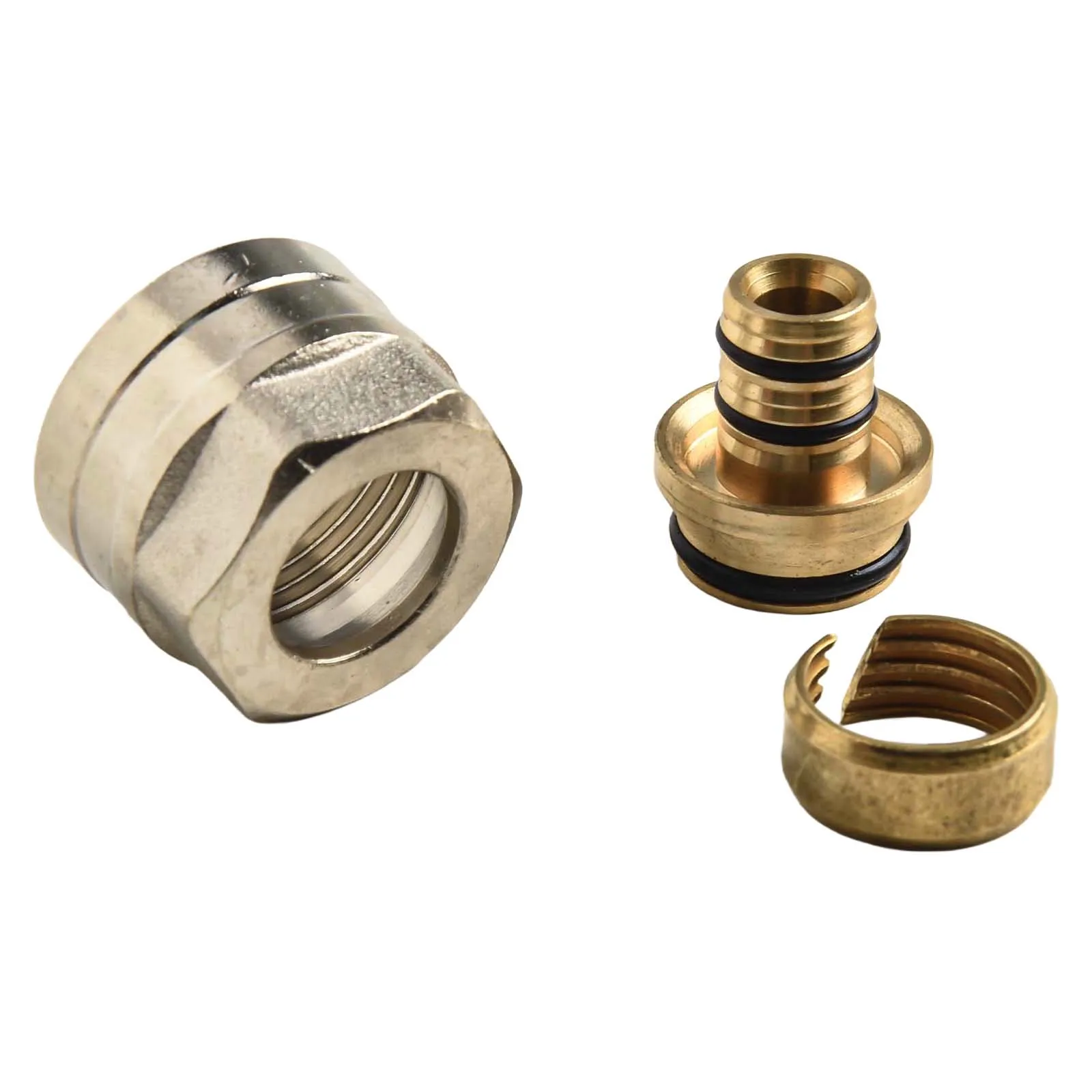 Waterproof Manifold Fittings Brass Connector Nickel-Plated Connectors 16mm Connectors Brass Material For Commercial Plumbing