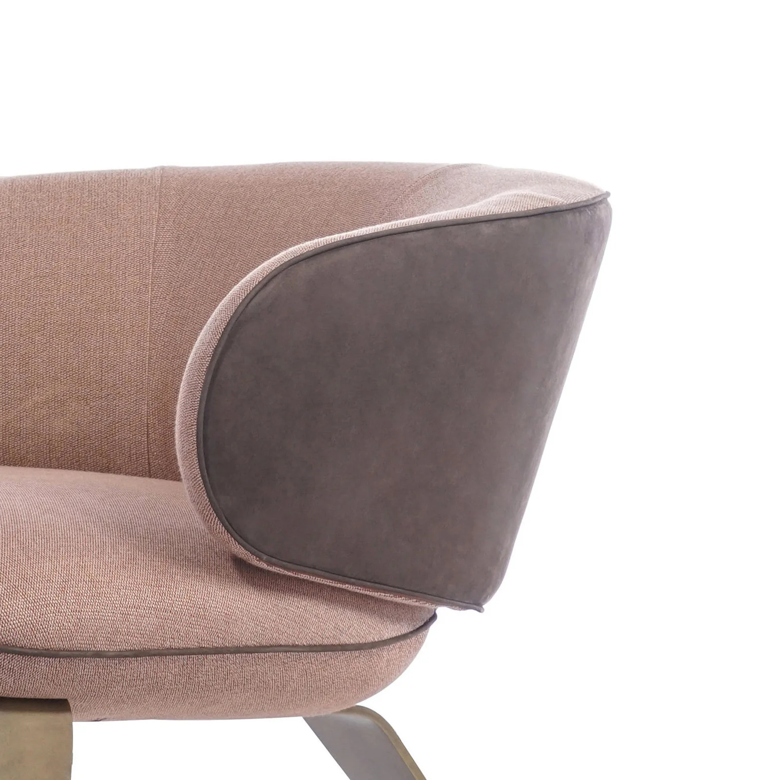-For Single Hotel Elegant Living Room Wingback Chairs Velvet Fabric Leisure Chairs^