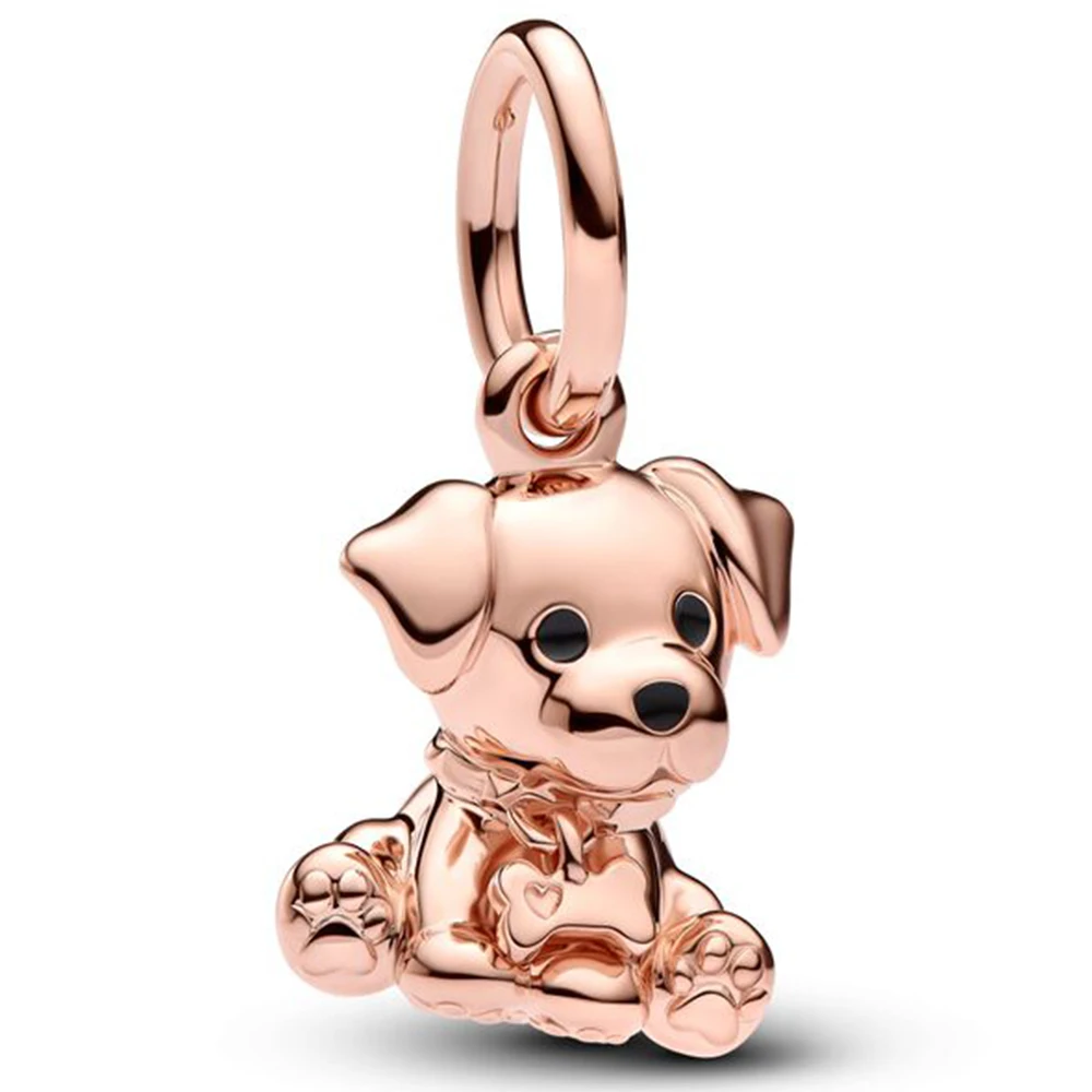 925 Sterling Silver Bead Squid Ice Cream Padlock Cloud Frog Fish Dangle Charm For Fashion Women Bracelet Bangle Gift DIY Jewelry