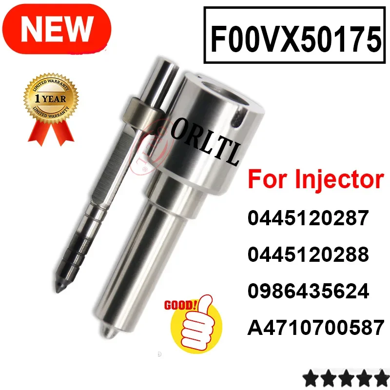 

ORLTL F00VX50175 Common Rail Piezo Nozzle For Injector 0445120287 0445120288 0986435624 A4710700587.
