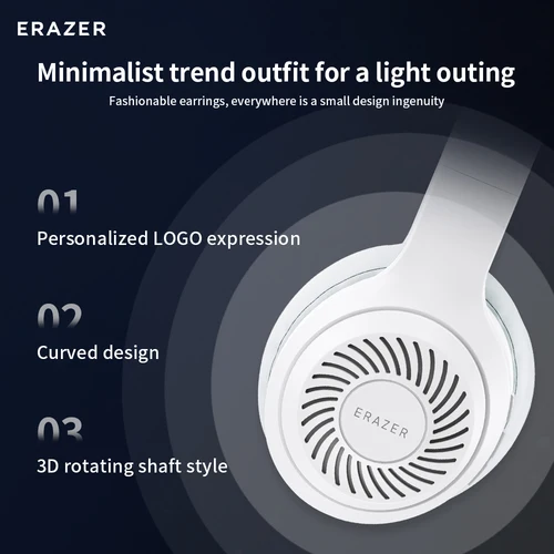 Imagen 2 del producto Auriculares inalámbricos Lenovo QT01 auriculares estéreo con cancelación de ruido con batería de larga duración de 8 horas y auriculares con altavoz de 40 mm