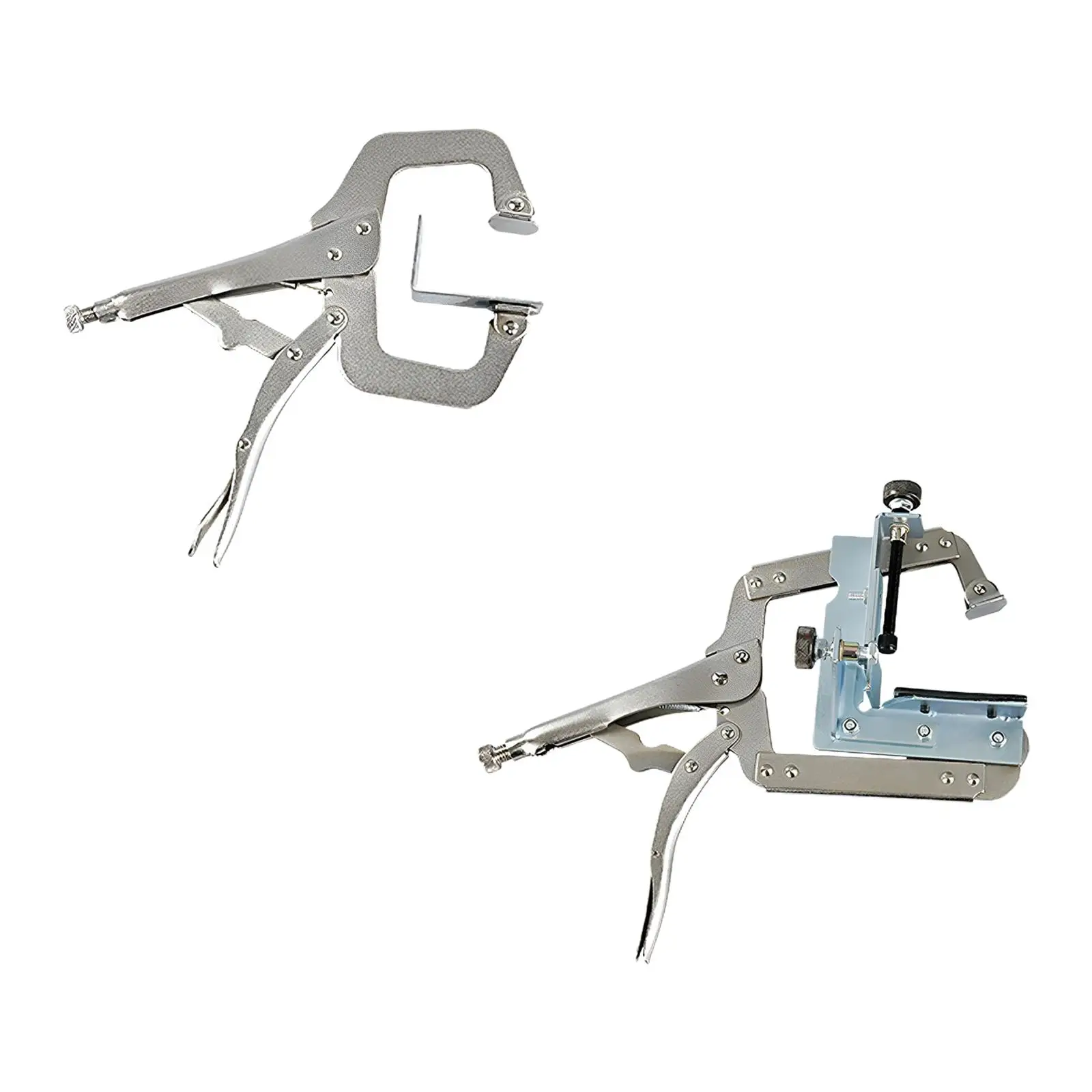 Locking Plier Clamp Workshop Comfortable Grip DIY Tool C Clamp Weld Clip