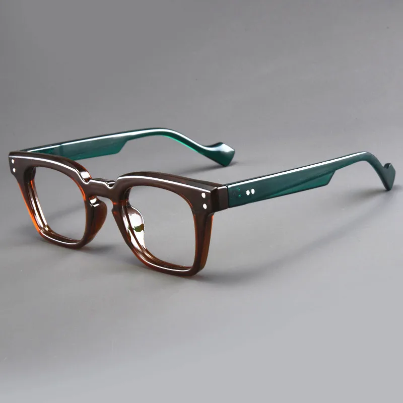 

Japanese-style fashionable rectangular anti-blue light glasses, versatile eyewear frames suitable for both men and women
