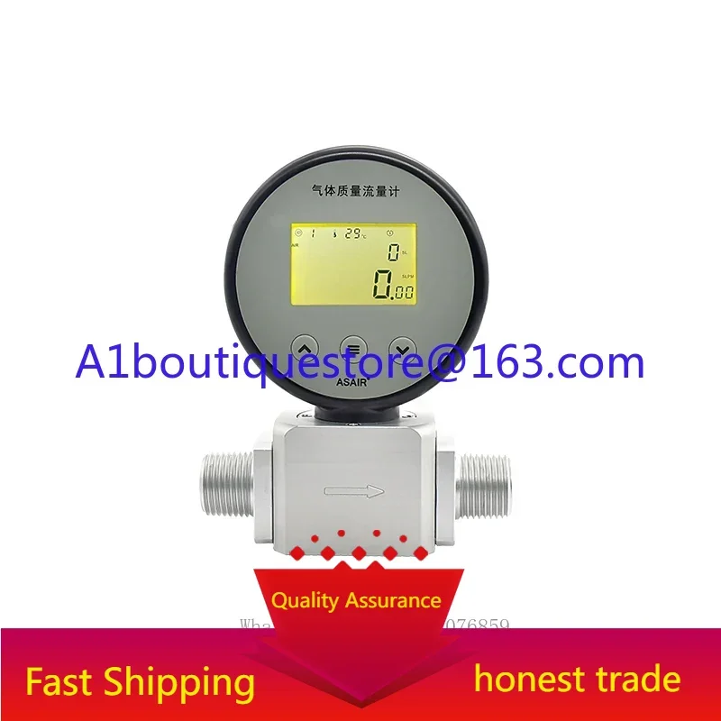 AMS2106 Thermal Mass Gas Flow Meter Compressed Air Oxygen Flow Meter Replaces MF5706