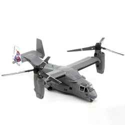 アベンジャーズ1/144コレットルチロータートランスポートv22合金キャスト完成飛行機モデル,MV-22Bスケール,子供のおもちゃ