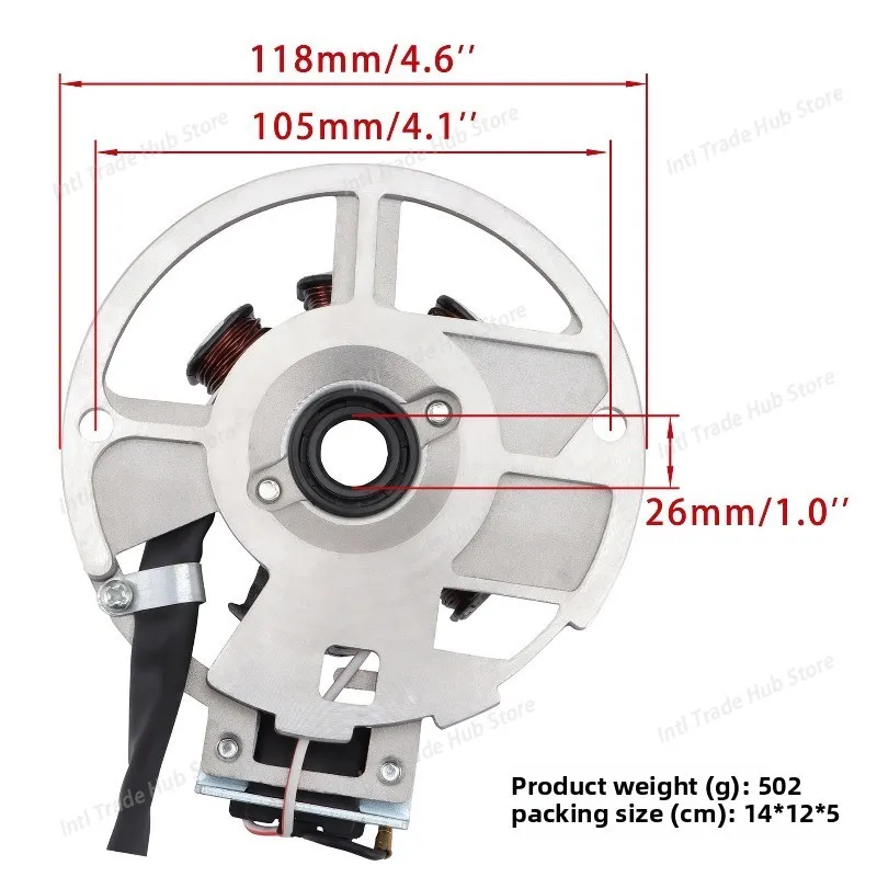 Estator Completo FOR Yamaha Bws100 Axis 100 Motorcycle Coil Accessories Electric Vehicle