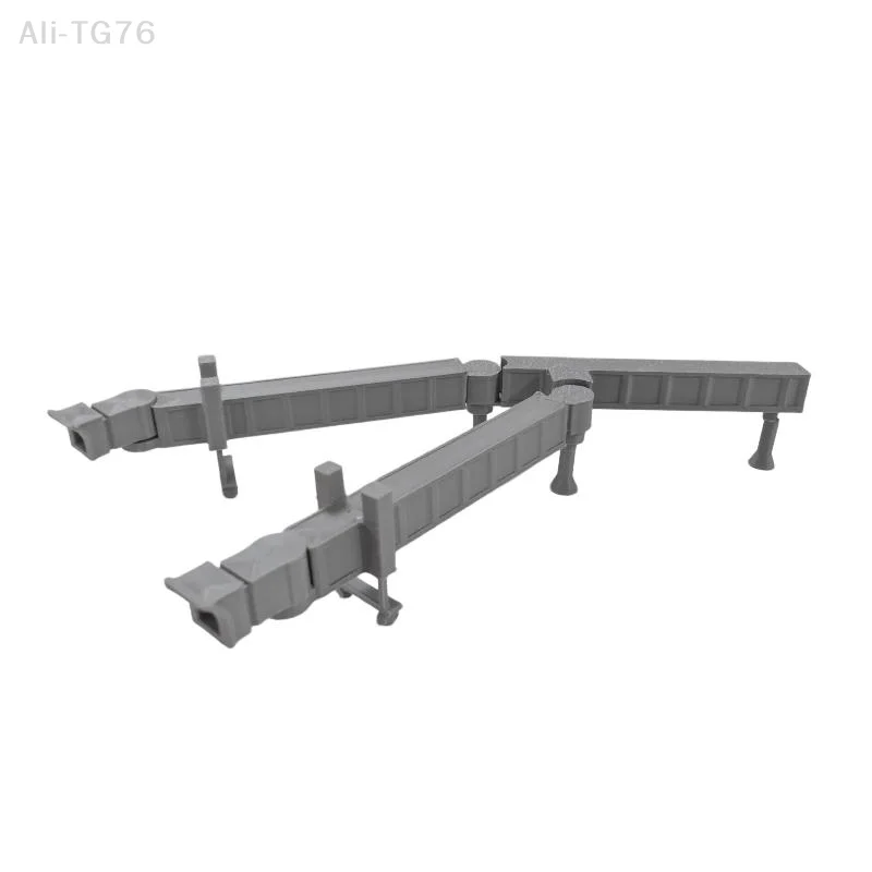 [P] 1 Set Static Facilities Display Gifts 1:400 Airport Equipment Double Corridor Bridge Scene Model Collection Toys Decoration