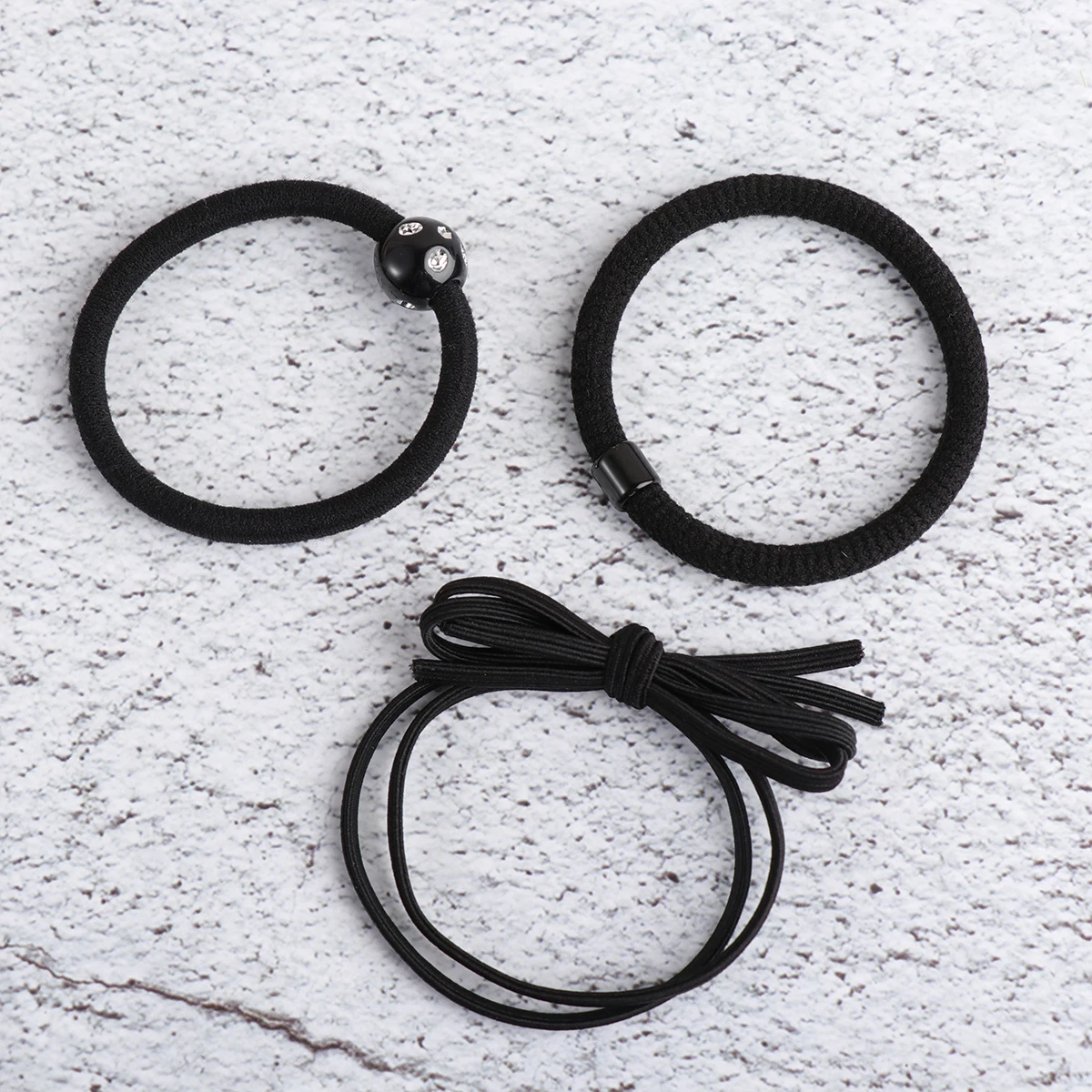 

12PCS Hair Ties Set Pearl Beading Rope Ponytail Holders Fashion Hair Rings Simple Stylish Daily Wear Easy Match Outfits Gifts