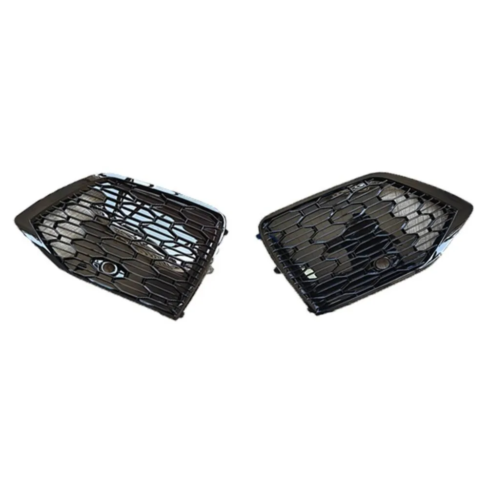 

Modified Black Fog Light Frame Is Suitable for Audi Q5L 2021-2022 Modified RSQ5 Honeycomb Mesh Grille