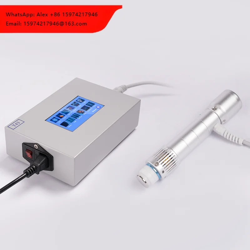 Veterinary Shockwave Therapy Machine CE Approved For Animal Rehabilitation Sports Injury Plantar Fasciitis Care 1 Year Shelf