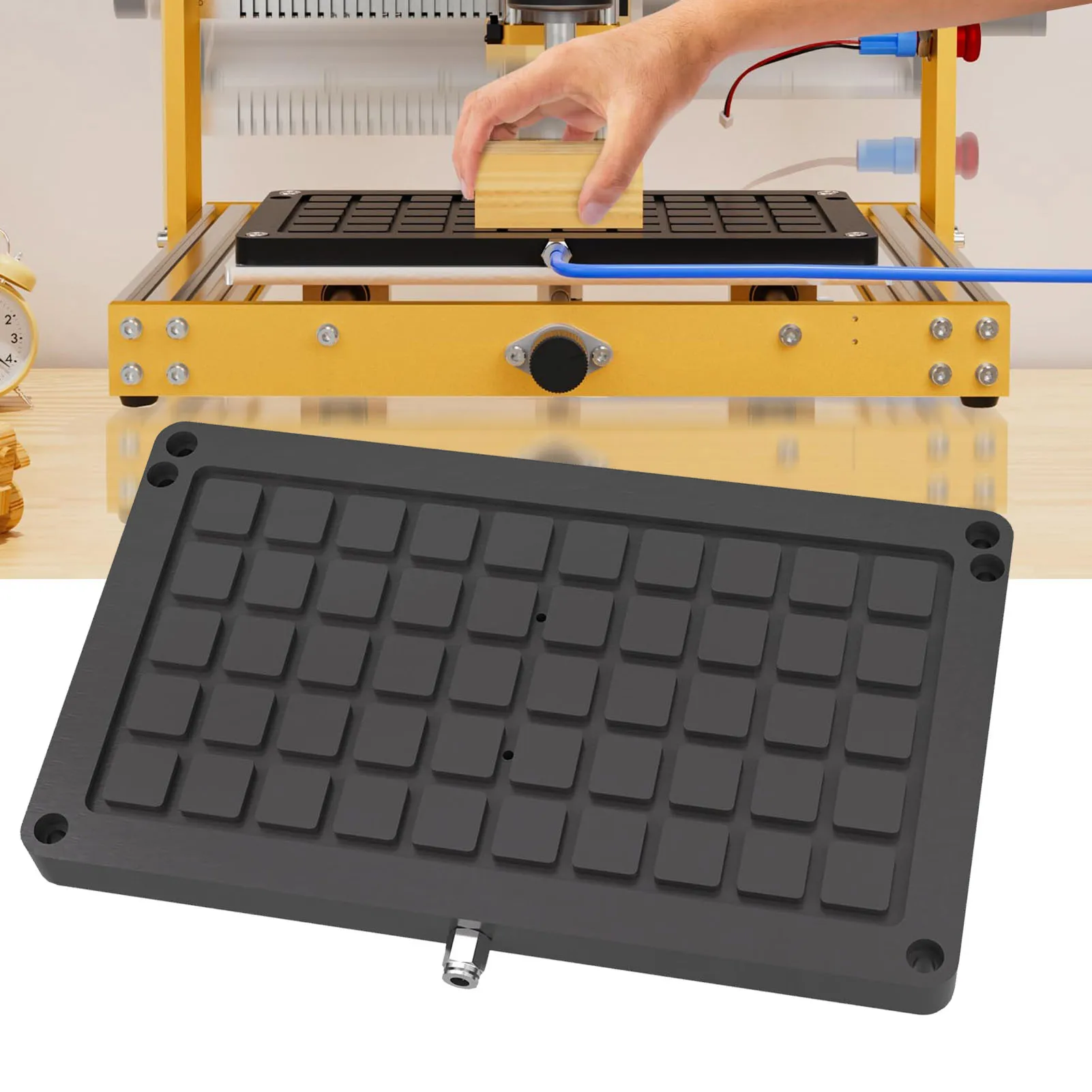 CNC Vacuum Table Suitable for CNC Series 3018 Pro Max 3018 Pro Ultra Engraving Machine Workholding Suction Table