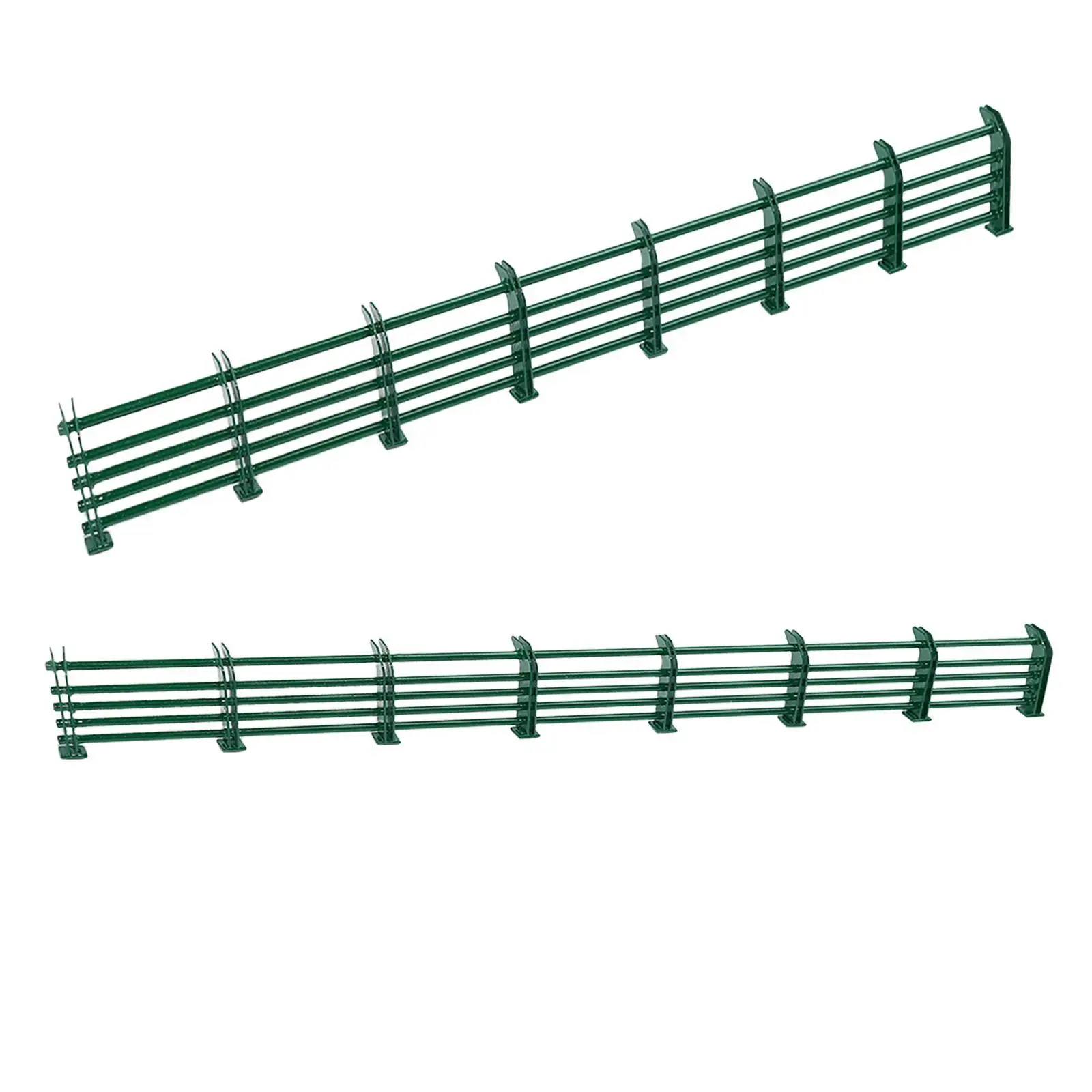 مصغرة الطريق السريع الدرابزين قطار السكك الحديدية تخطيط DIY الملحقات حاجز الطريق الصغير لعب الأدوار المفروشات الحياة المشهد