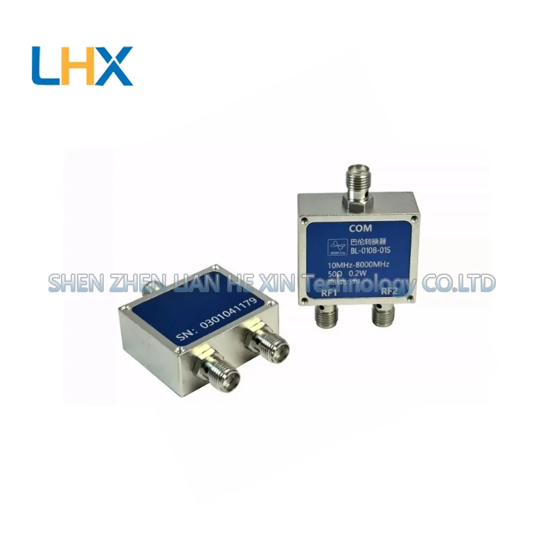 BL-0108-01S BL-0108-02S 8GHz 1:1/1:2 Barron converter/Single-ended to differential/differential to single-ended transformer
