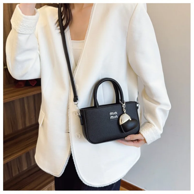 

Stylish Casual Simple Vintage Crossbody Bag For Women Featuring Trendy Letter Logo And Large Capacity Design