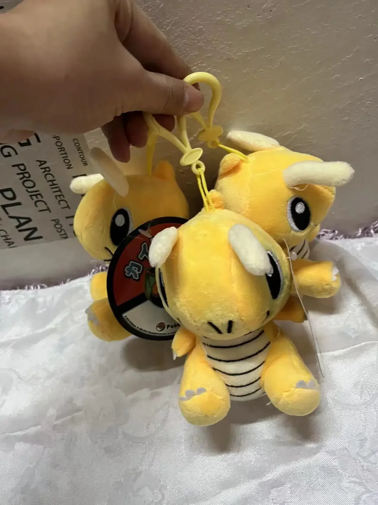 

10pcs/lot Dragonite Plush 8-13cm Toys Doll Soft Stuffed Pendant Keychain Christmas Gift