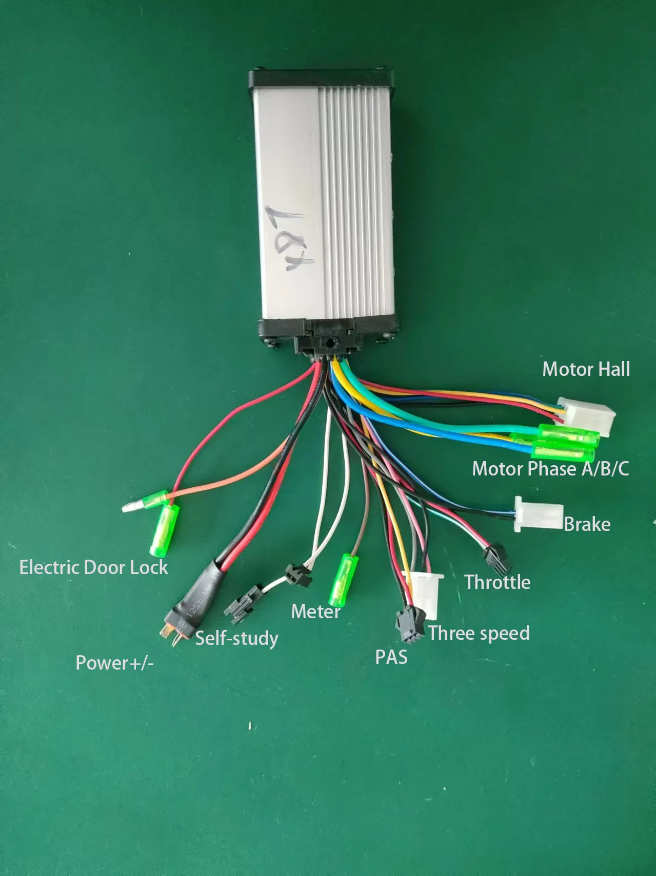 FOCAN Brushless Speed Controller for  24V 36V  250W  Scooter E-bike Electric Motor with T power plug