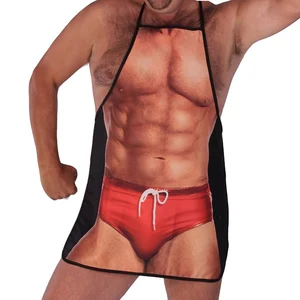 جديد الرجال العضلات الطبخ المطبخ ساحة, شواء, مرح, مبدع, هدية لصديقها, مثير أفضل 12 مئزر رجالي مضحك - رقم 10