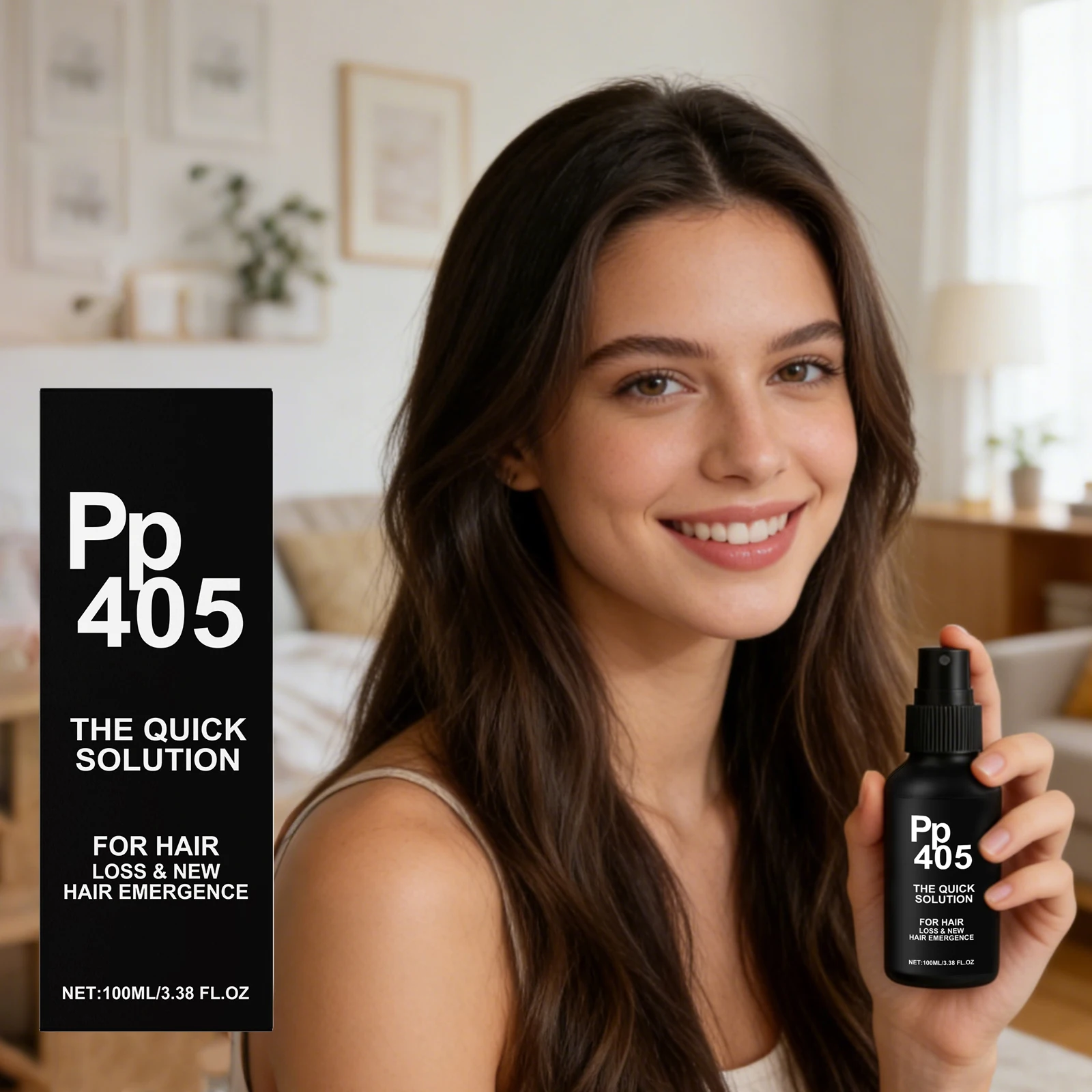 

Polygonum Multiflorum Hair Spray Nourish Hair Root Reduce Loss Repair Split Ends Effective Lasting Hair Care Ginger Hair Serum